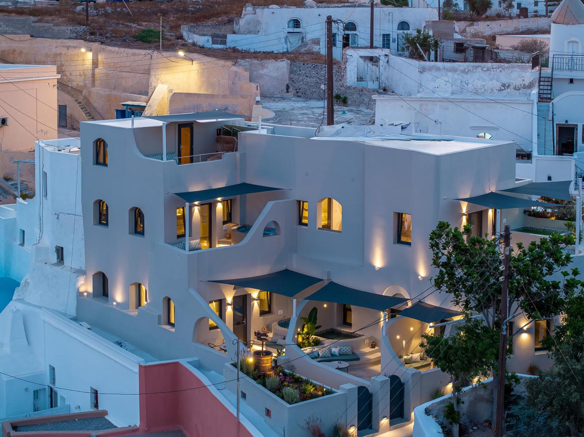 Galaria Serenity Suites Vóthon Eksteriør bilde